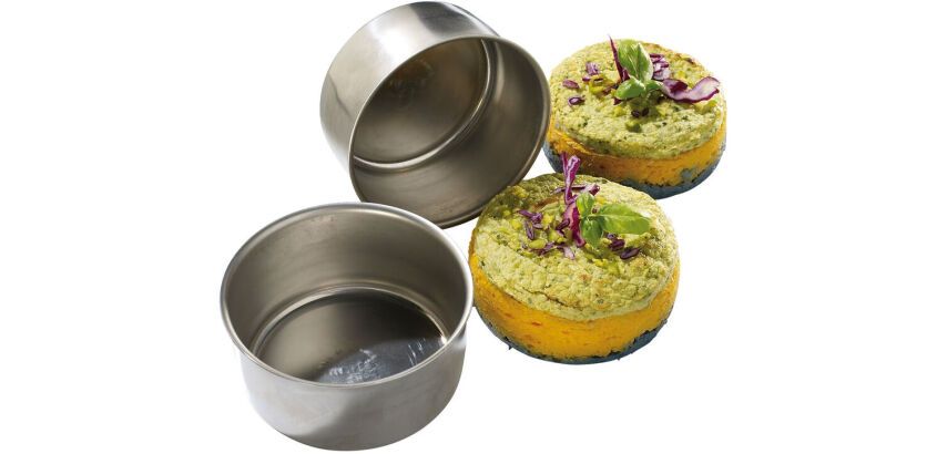 lot de 2 ramequins inox 9 cm