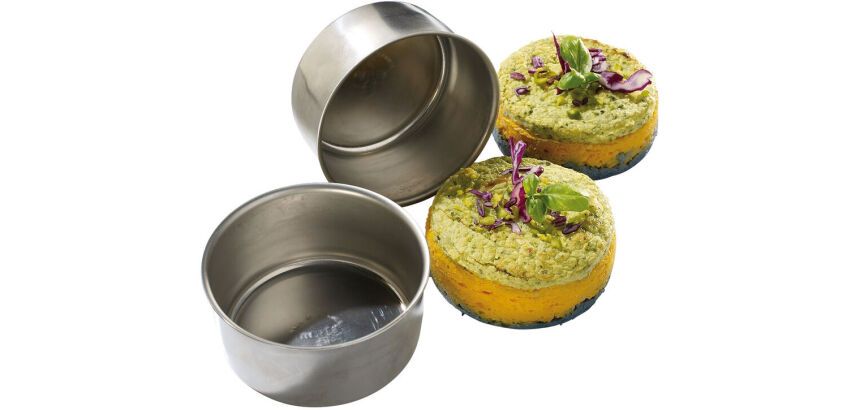 lot de 2 ramequins inox 9 cm
