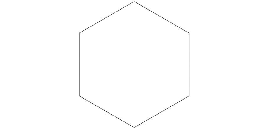 Multimoule découpoir POM hexagone 6.3 cm