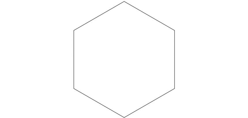 Multimoule découpoir POM hexagone 6.3 cm
