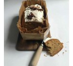 carton de 200 moules en bois avec caissette papier adaptés à la cuisson et à la vente pour pain nordique 140x95x55 mm 30 cl
