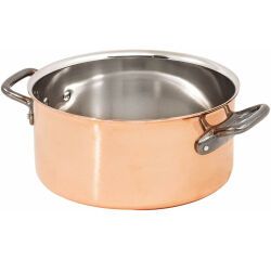 Alliance cuivre faitout 24 cm