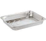 carton de 300 (6 sachets de 50) plats gastronorme aluminium à bord rond gn1/2 322x262x40 mm 262 cl
