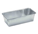 paquet de 500 moules à cake en aluminium pliés rigides mo1600 250x121x68 mm 150 cl