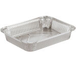 carton de 400 (8 paquets de 50) plat aluminium à bord vertical couvrable gn 1/2 - 322x262x50 mm - 320 cl