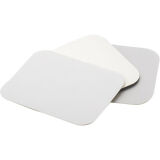 carton de 1000 (10 paquets de 100) couvercles en carton aluminisé 1 face pour barquettes BV470 140x113 mm