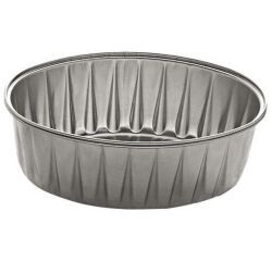 paquet de 100 ramequins ovales en aluminium RO 251RCC 123x90x41 mm 25 cl