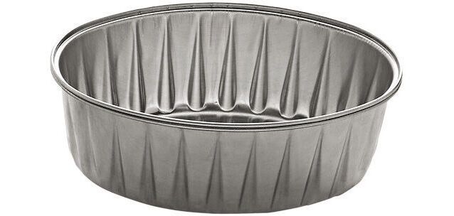 paquet de 100 ramequins ovales en aluminium RO 251RCC 123x90x41 mm 25 cl