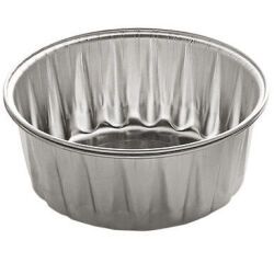 paquet de 100 ramequins ronds en aluminium RA 176RC ø 93H36 mm 17,6 cl