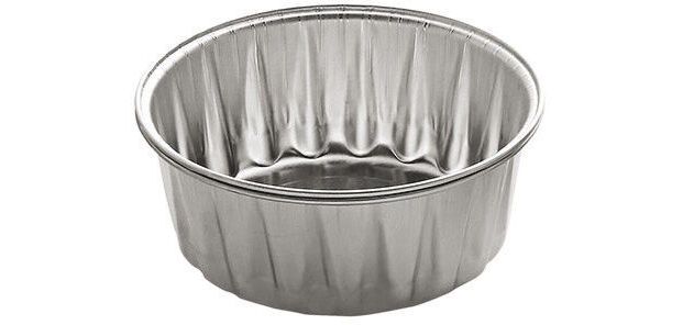 paquet de 100 ramequins ronds en aluminium RA 176RC ø 93H36 mm 17,6 cl