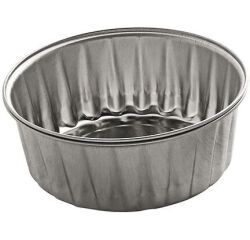 paquet de 100 ramequins ronds en aluminium RA 251RC ø 107H39 mm 25 cl