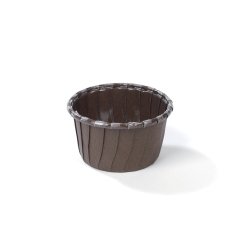 boîte de 250 caissettes de cuisson en papier ingraissable brun n°  11, ø 54 h 40 mm 10 cl