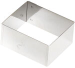 nonnette inox rectangulaire 12x4x4 cm