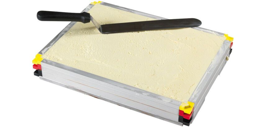 cadre superposable 600x400  supplémentaire noir hauteur 2 cm