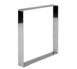 carré à tartes inox 21 cm hauteur 2 cm