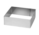carré à mousse inox hauteur 4.5 cm 13x13 cm