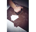 Mozaïk lot de 8 triangles inox 12x9.8x2 cm