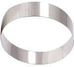 cercle à entremets inox hauteur 3.5 cm 30 cm