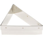 Mozaïk découpoir renforcé inox pour découpe de dessus de tarte triangulaire MOZAÏK