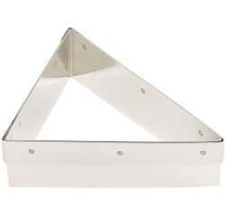 Mozaïk découpoir renforcé inox pour découpe de dessus de tarte triangulaire MOZAÏK