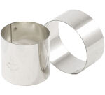 cercle à mousses inox hauteur 4.5 cm 10 cm