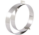 cercle à entremets extensible de 18 à 36 cm hauteur 4.5 cm