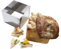 carré à pain surprise 60 sandwichs 20x20x14 cm