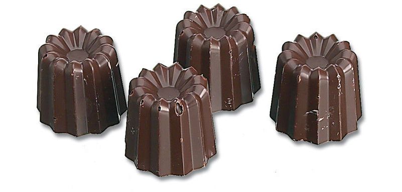 plaque 275x175 pour 40 mini-cannelés 24 mm