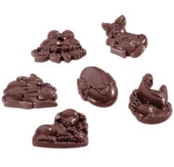 plaque 275x135 pour friture de 18 sujets de Pâques