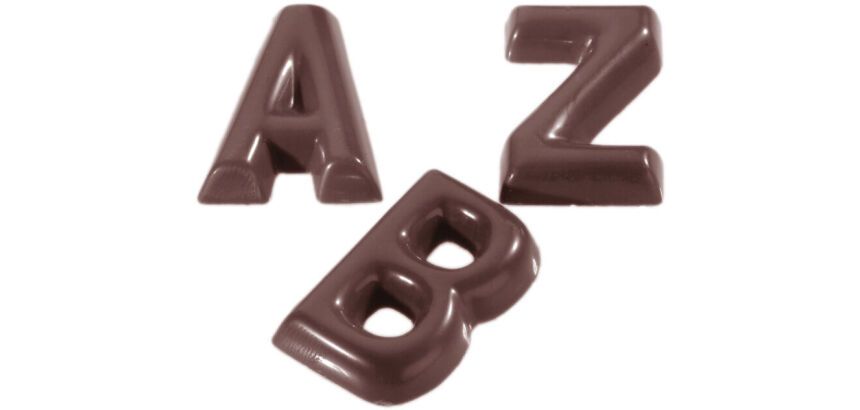 plaque 275x135 pour 26 lettres de l'alphabet