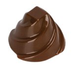 plaque 275x135 pour 18 bonbons chocolat spirale