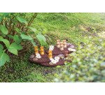 plaque 275x135 de 16 empreintes pour 8 petits lapins