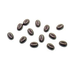 plaque 275x135 pour 104 petits grains de café 17x12 mm