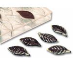 plaque 275x175 pour 21 feuilles en chocolat 5 g 6x3 cm