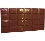plaque 275x175 pour 3 tablettes 130g de 24 carrés