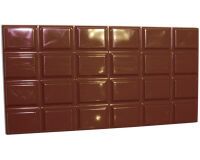 plaque 275x175 pour 3 tablettes 130g de 24 carrés