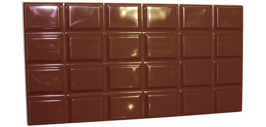 plaque 275x175 pour 3 tablettes 130g de 24 carrés