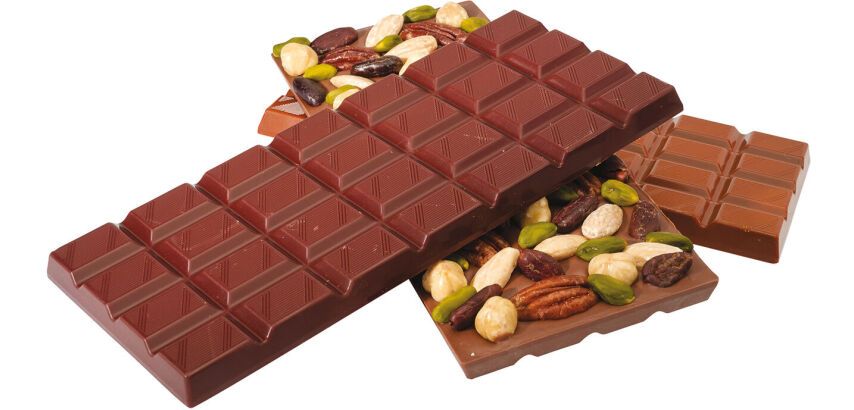 plaque 275x175 pour 1 tablette 200g de 28 carrés