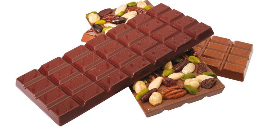 plaque 275x175 pour 1 tablette 200g de 28 carrés