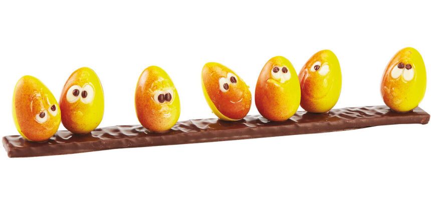 plaque 275x135 pour 24 demi-oeufs smiley