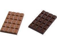 plaque 275x175 pour 4 mini-tablettes 30g de 20 carrés