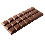 plaque 275x175 pour 3 tablettes 100 g de 21 carrés décalés