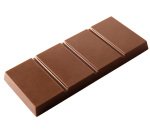plaque 275x175 pour 4 tablettes 90 g de 4 rectangles