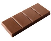 plaque 275x175 pour 4 tablettes 90 g de 4 rectangles