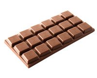 plaque 275x175 pour 3 tablettes de 100 g de 18 carrés décalés