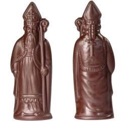 plaque 275x175 de 2 empreintes pour 1 saint Nicolas 210 mm