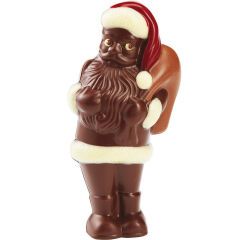 plaque 275x175 de 2 empreintes pour 1 père noël debout 140 mm