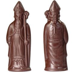plaque 275x175 de 8 empreintes pour 4 saint Nicolas 90 mm
