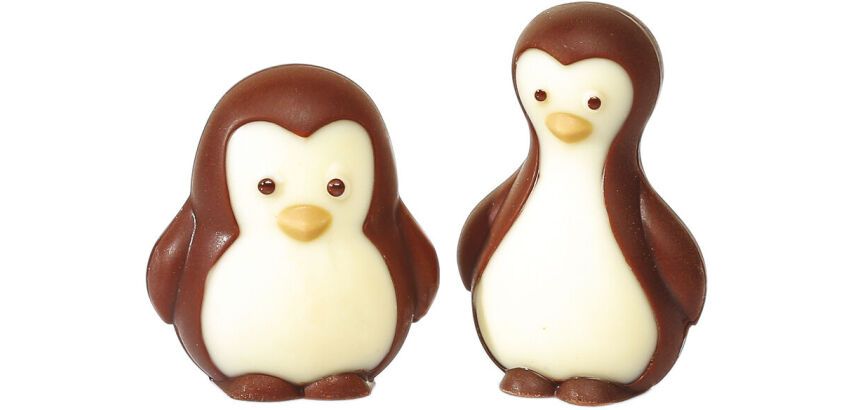 plaque 275x135 de 8 empreintes pour 4 pingouins