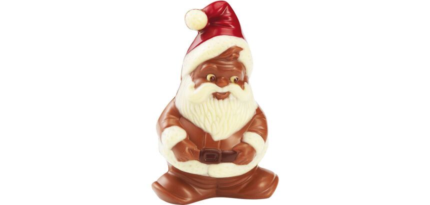 plaque 275x175 de 2 empreintes pour 1 père noël lutin 120 mm